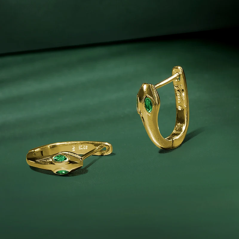 SA SILVERAG Female 925 Pure Medusa Snake Sterling Silver Earrings Sleeping Without Picking 2019 New Original Earring
SA SILVERAG Female 925 Pure Medusa Snake Sterling Silver Earrings Sleeping Without Picking 2019 New Original Earring