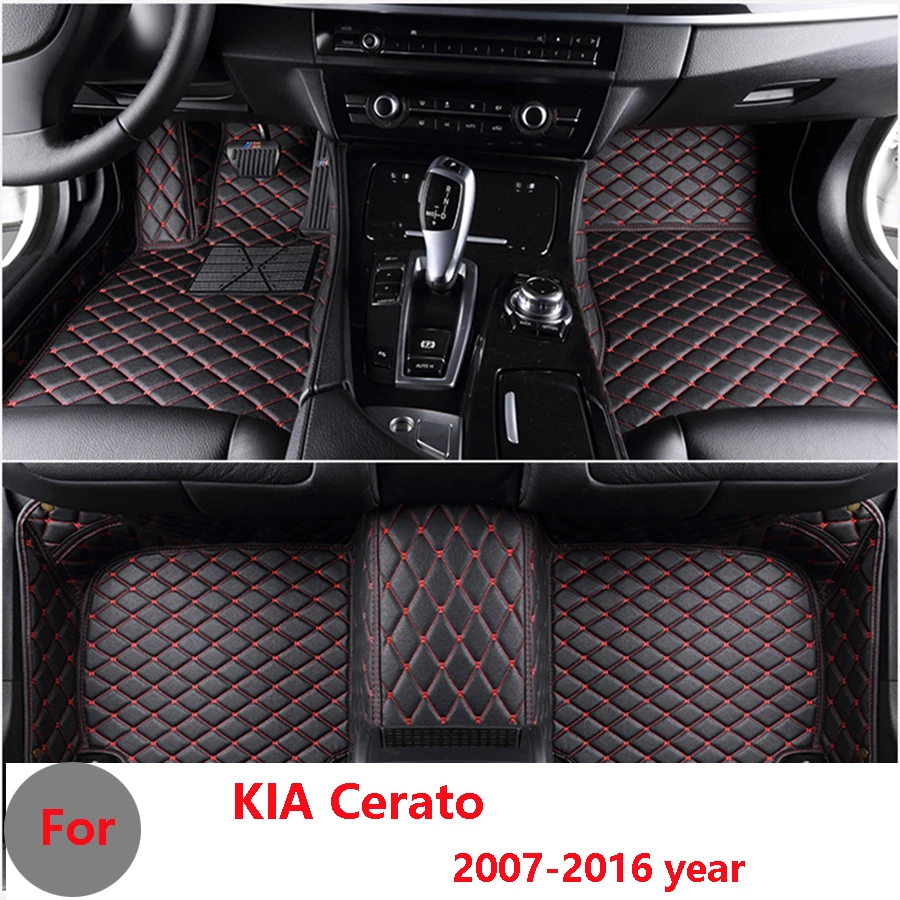 For KIA Cerato 2007 to 2016 Car Floor Mats Auto Interiors Covers Carpets Custom Accessories Decoration Protect Foot Pads
For KIA Cerato 2007 to 2016 Car Floor Mats Auto Interiors Covers Carpets Custom Accessories Decoration Protect Foot Pads