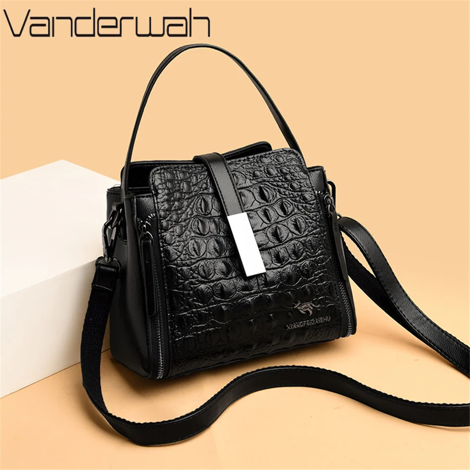 Luxury Designer Handbags Women Shoulder Bags Vintage Handbag High Quality Alligator Prints Messenger Tote Bags for Women Sac
Luxury Designer Handbags Women Shoulder Bags Vintage Handbag High Quality Alligator Prints Messenger Tote Bags for Women Sac