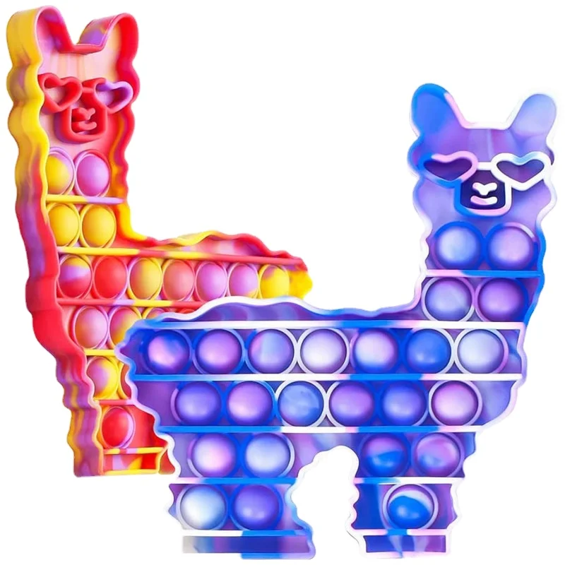 New Product Alpaca Stress Toy Rainbow Push Bubble Antistress Toys Adults & Children Sensory Toys To Relieve Autism Free Shipping
New Product Alpaca Stress Toy Rainbow Push Bubble Antistress Toys Adults & Children Sensory Toys To Relieve Autism Free Shipping