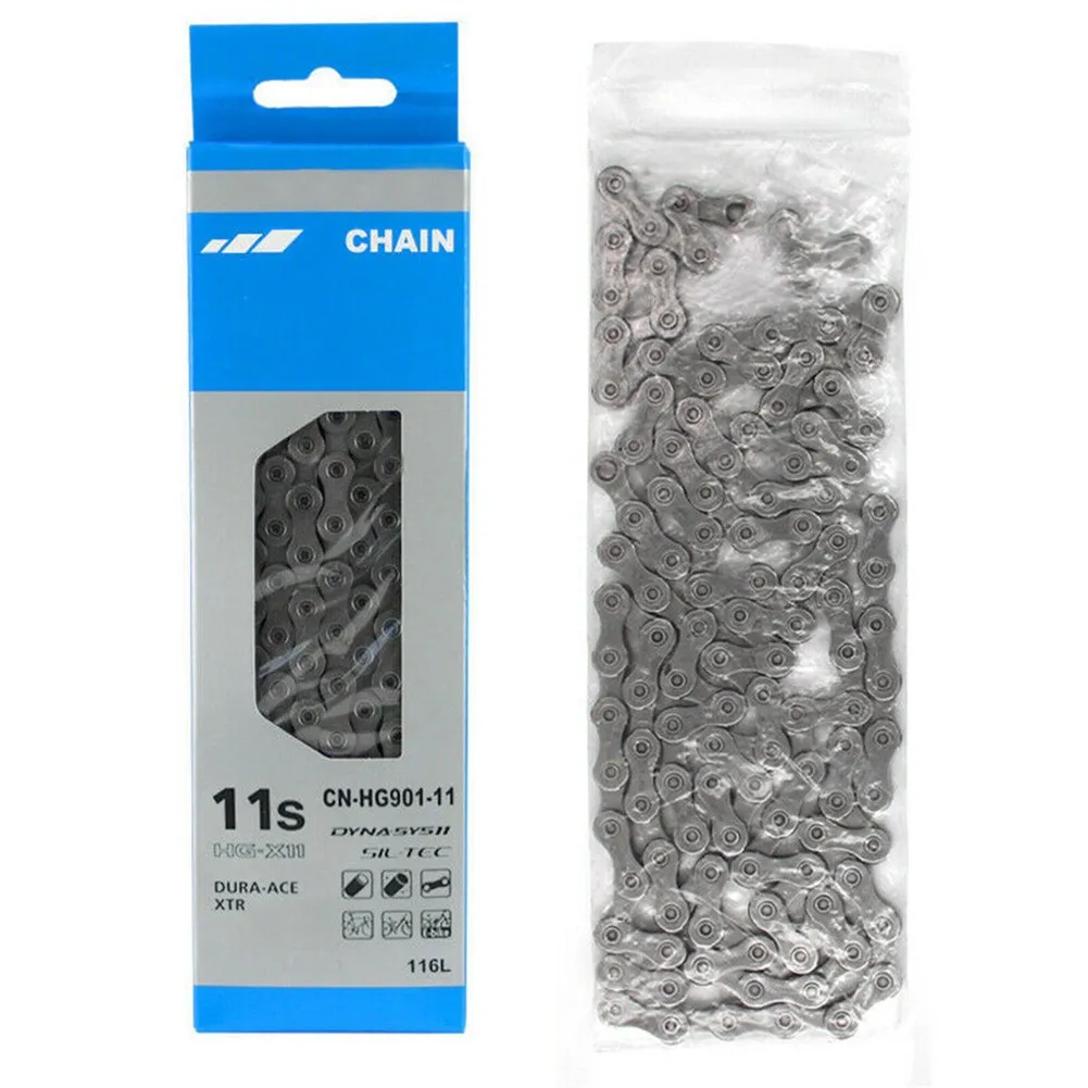 HG901 11-Speed Bike Chain Dura-Ace / XTR 116L Quick-Link Mountain Bike Chain Cycling Road Accessorise
HG901 11-Speed Bike Chain Dura-Ace / XTR 116L Quick-Link Mountain Bike Chain Cycling Road Accessorise