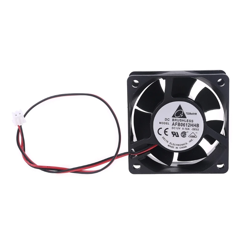 6 см AFB0612HHB чехол для процессора охлаждающий вентилятор 6015 6025 12V 0.18a тестовый рабочий кулер для Delta
6 см AFB0612HHB чехол для процессора охлаждающий вентилятор 6015 6025 12V 0.18a тестовый рабочий кулер для Delta