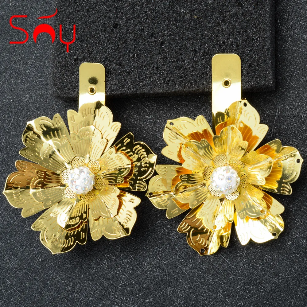 Sunny Jewelry Bohemia Fashion Clip Earrings Flower Romantic Exquisite High Quality For Women For Daily Wear Party Wedding Gift
Sunny Jewelry Bohemia Fashion Clip Earrings Flower Romantic Exquisite High Quality For Women For Daily Wear Party Wedding Gift