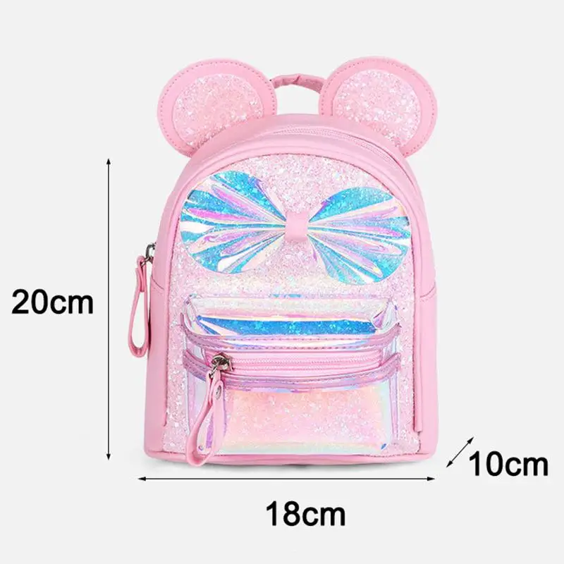 Fashion Children Sequins Laser Backpacks Leather Small School Bags for Girls Backpacks Kindergarten Kids Shoulders Bags with Bow
Fashion Children Sequins Laser Backpacks Leather Small School Bags for Girls Backpacks Kindergarten Kids Shoulders Bags with Bow