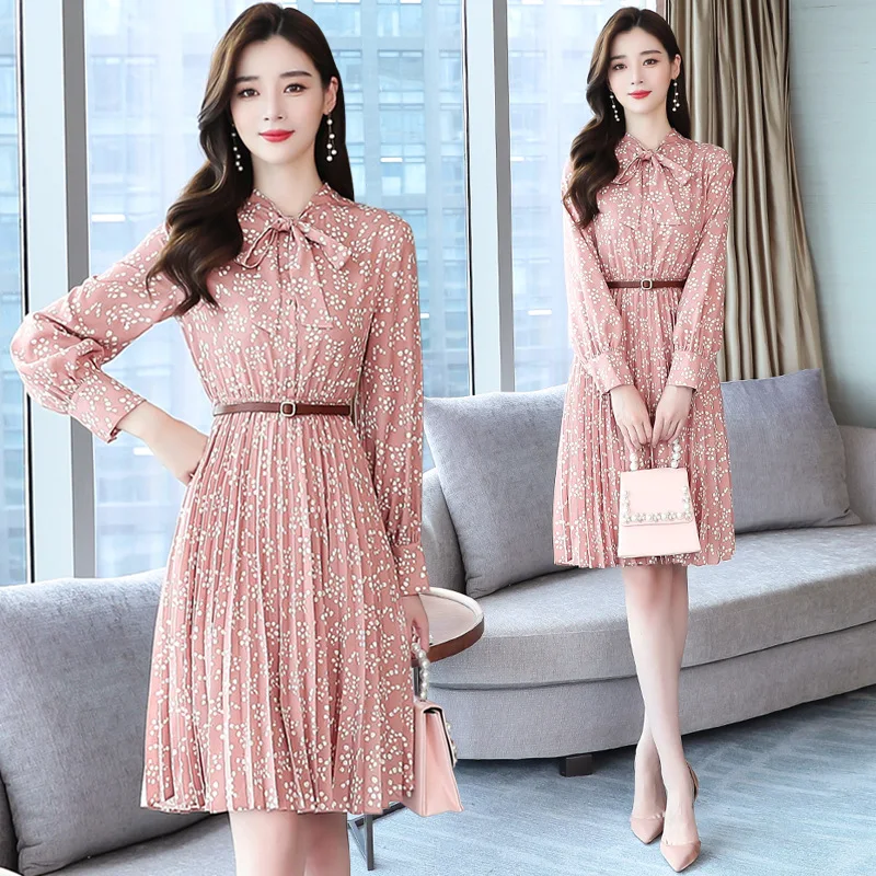 Pleated dress White Polka Dot vestido de mujer Long Sleeves vestidos de mujer casual Knee Length vestidos de verano OL Daily Hot
Pleated dress White Polka Dot vestido de mujer Long Sleeves vestidos de mujer casual Knee Length vestidos de verano OL Daily Hot