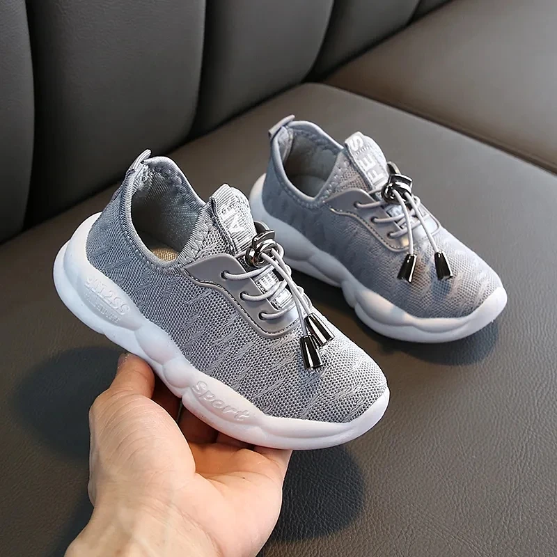 Gray Sneakers Child Boy Sport Shoes Brethable Knitting Mesh Shoes for 2021 Spring/Autumn Kids Basket Sneakers
Gray Sneakers Child Boy Sport Shoes Brethable Knitting Mesh Shoes for 2021 Spring/Autumn Kids Basket Sneakers