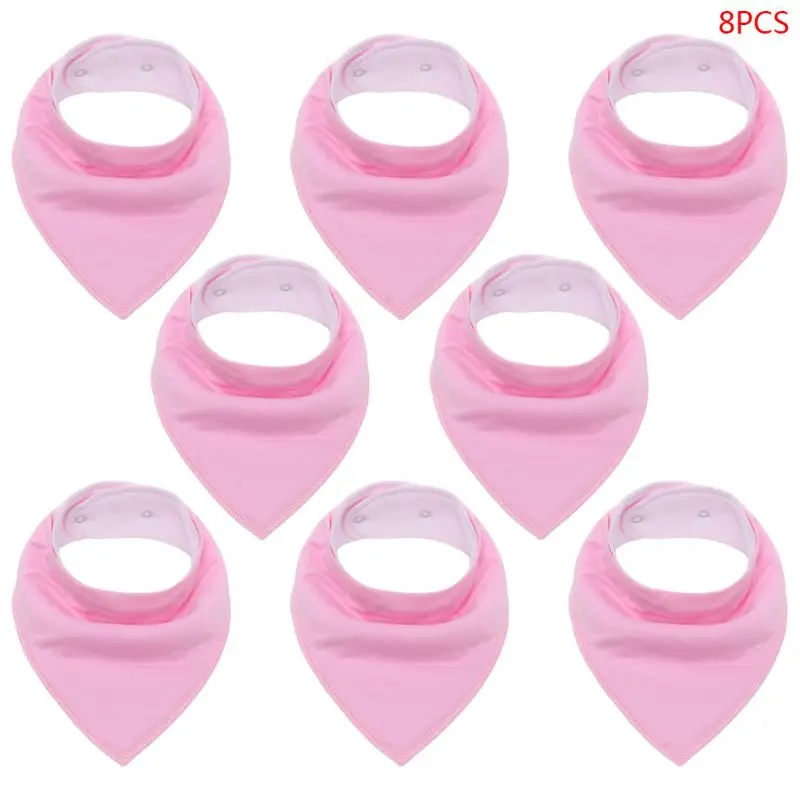 8 Pcs/set Baby Bibs Newborn Cotton Pure Color Saliva Towel Triangle Infants Teething Breastfeeding Towels
8 Pcs/set Baby Bibs Newborn Cotton Pure Color Saliva Towel Triangle Infants Teething Breastfeeding Towels