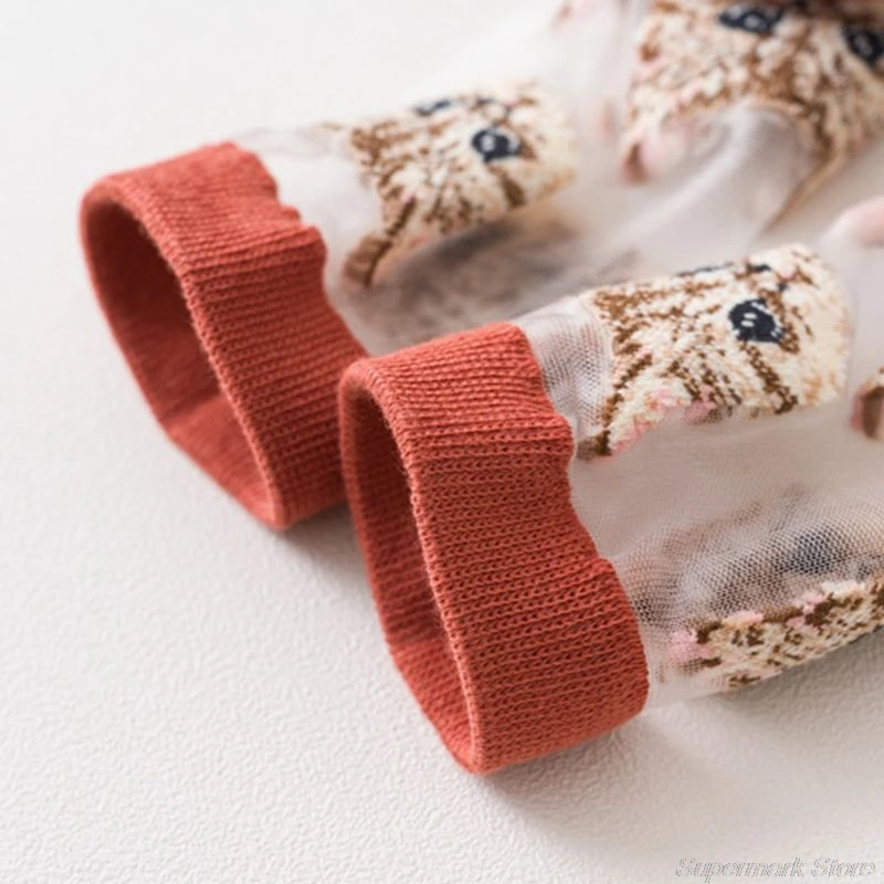 Women Summer Ultra Thin Cute Ankle Socks Transparent Glass Fiber Splice Cartoon Meow Cat Print See Through Tube Hosiery M10 21 
Women Summer Ultra Thin Cute Ankle Socks Transparent Glass Fiber Splice Cartoon Meow Cat Print See Through Tube Hosiery M10 21