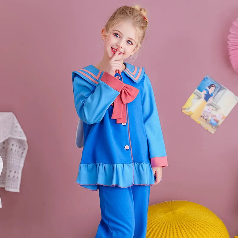Girls Pajamas Set Spring And Autumn Kids Homewear Pure Cotton Long Sleeved Sleepwear Cute Rabbit 4-13Y Children's Home Clothes
Girls Pajamas Set Spring And Autumn Kids Homewear Pure Cotton Long Sleeved Sleepwear Cute Rabbit 4-13Y Children's Home Clothes