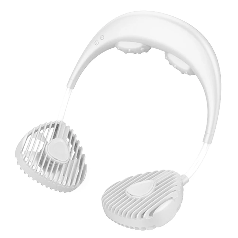 Portable Neck Fan with Massage Mode,USB Rechargeable Neckband Fan,360° Rotating Fan, for Travel Office Outdoor
Portable Neck Fan with Massage Mode,USB Rechargeable Neckband Fan,360° Rotating Fan, for Travel Office Outdoor