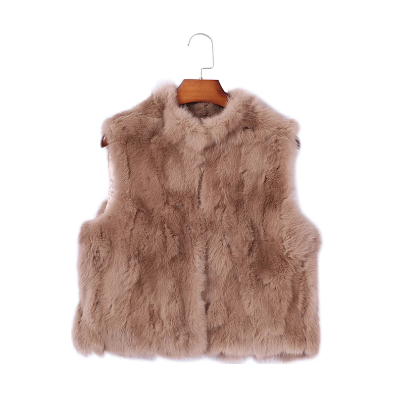 Winter warm rabbit fur vest Short stand-up collar fake fur waistcoat Korean style ladies jackets black women winter clothes
Winter warm rabbit fur vest Short stand-up collar fake fur waistcoat Korean style ladies jackets black women winter clothes