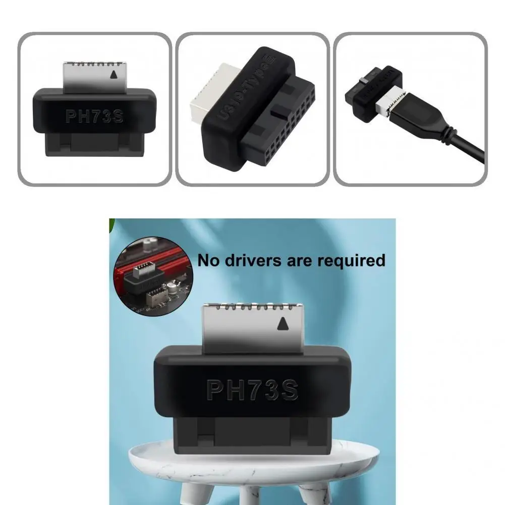 Компактный преобразователь для платы расширения с защитой от помех USB3.0 19P/20P на Type-E Type-C 90 градусов
Компактный преобразователь для платы расширения с защитой от помех USB3.0 19P/20P на Type-E Type-C 90 градусов