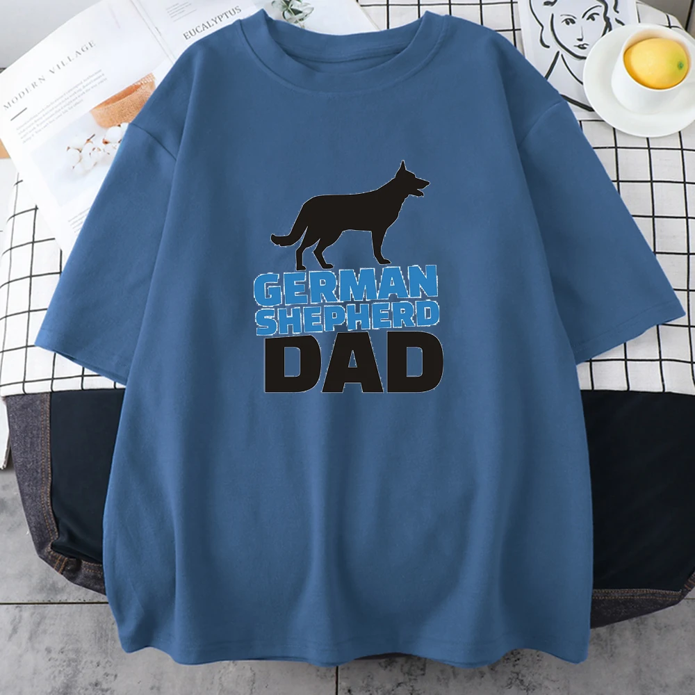German Shepherd Dad Print Woman T-shirts Street High Quality Cotton T-shirt Summer Slim T Shirt Style Breathable Female T Shirts
German Shepherd Dad Print Woman T-shirts Street High Quality Cotton T-shirt Summer Slim T Shirt Style Breathable Female T Shirts