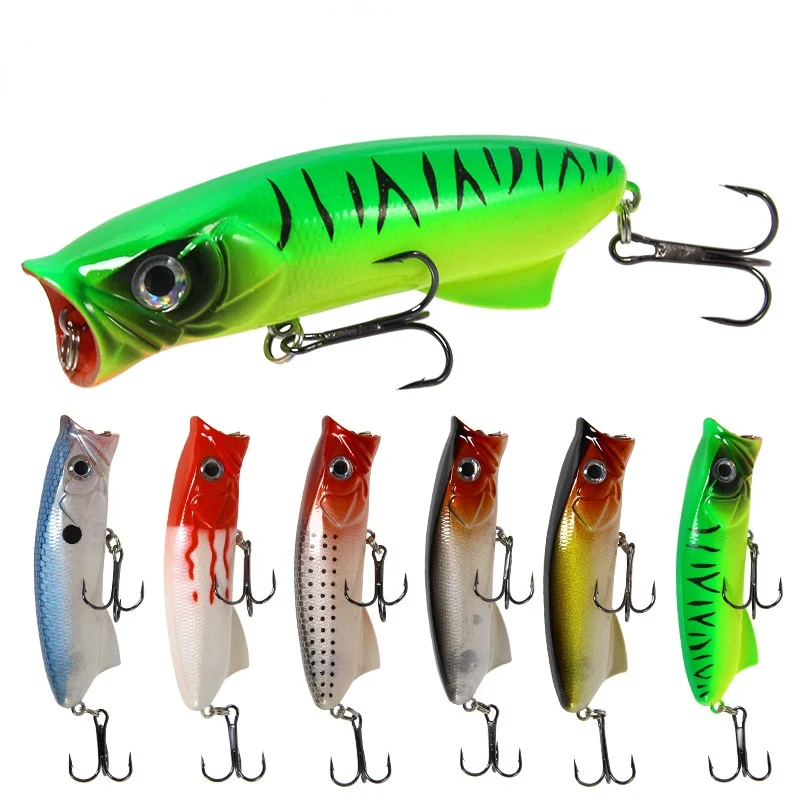 10 PCS Popper Fishing Lure 11.3G/8CM Topwater Hard Bait Wobbler Jig Bait Crankbait Carp Striped Bass Pesca Fishing Tackle
10 PCS Popper Fishing Lure 11.3G/8CM Topwater Hard Bait Wobbler Jig Bait Crankbait Carp Striped Bass Pesca Fishing Tackle