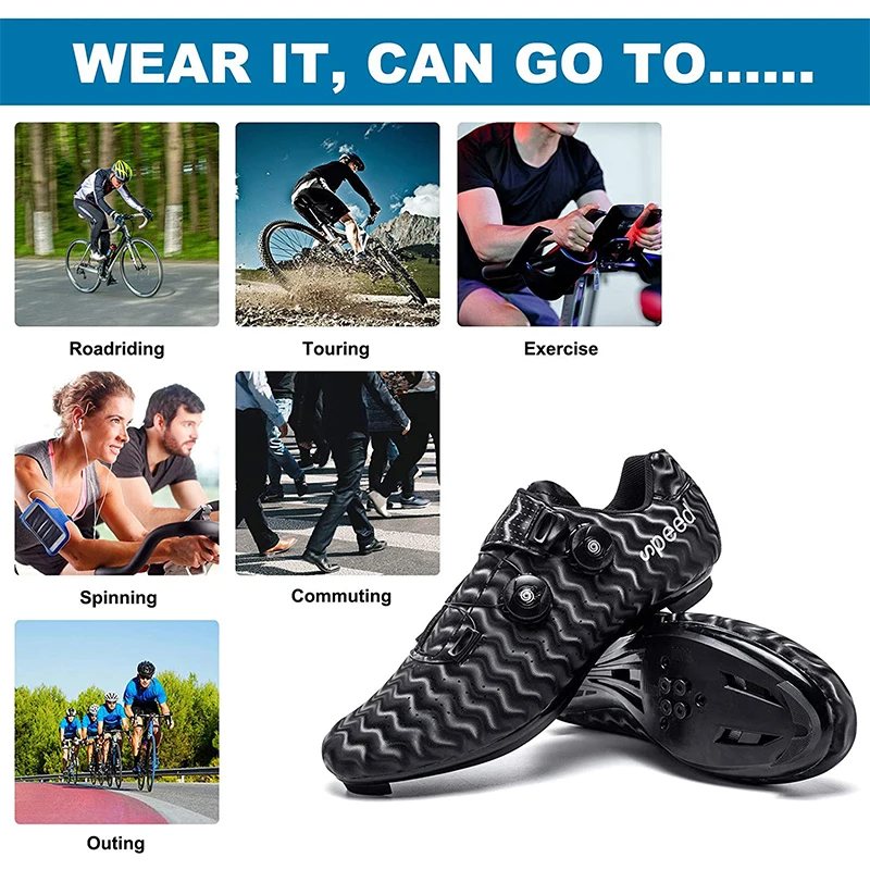NAICUTE Cycling Shoes for Men Indoor Bike Shoes Road Bike Shoes Mountain Bike Shoes Comfortable Shoes Rider Riding Sneaker
NAICUTE Cycling Shoes for Men Indoor Bike Shoes Road Bike Shoes Mountain Bike Shoes Comfortable Shoes Rider Riding Sneaker
