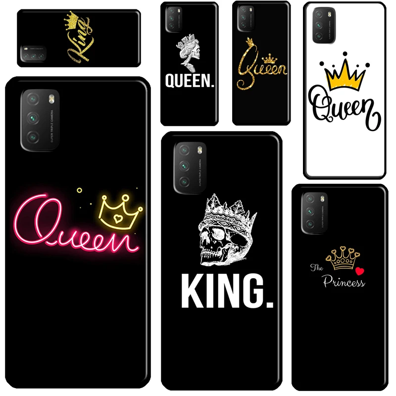 Cute King Queen Crown Case For POCO F3 M4 M3 X4 GT X3 Pro Cover For Xiaomi Mi 12 Pro 12X Mi 11 Lite 10T 11T Pro
Cute King Queen Crown Case For POCO F3 M4 M3 X4 GT X3 Pro Cover For Xiaomi Mi 12 Pro 12X Mi 11 Lite 10T 11T Pro