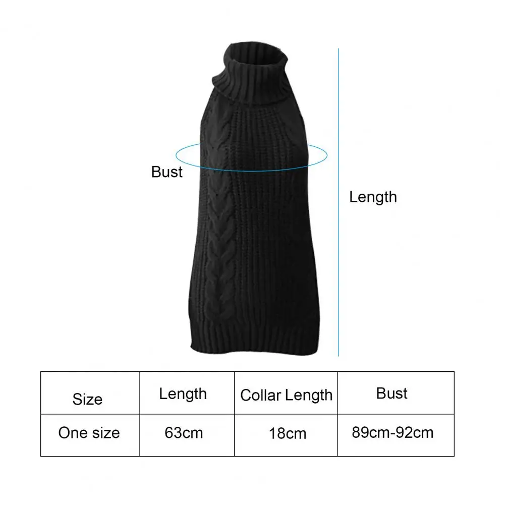 2021 New Fashion Pullovers Knitted Sweaters Sexy Backless Sleeveless Turtleneck Sweaters for Daily Wear
2021 New Fashion Pullovers Knitted Sweaters Sexy Backless Sleeveless Turtleneck Sweaters for Daily Wear