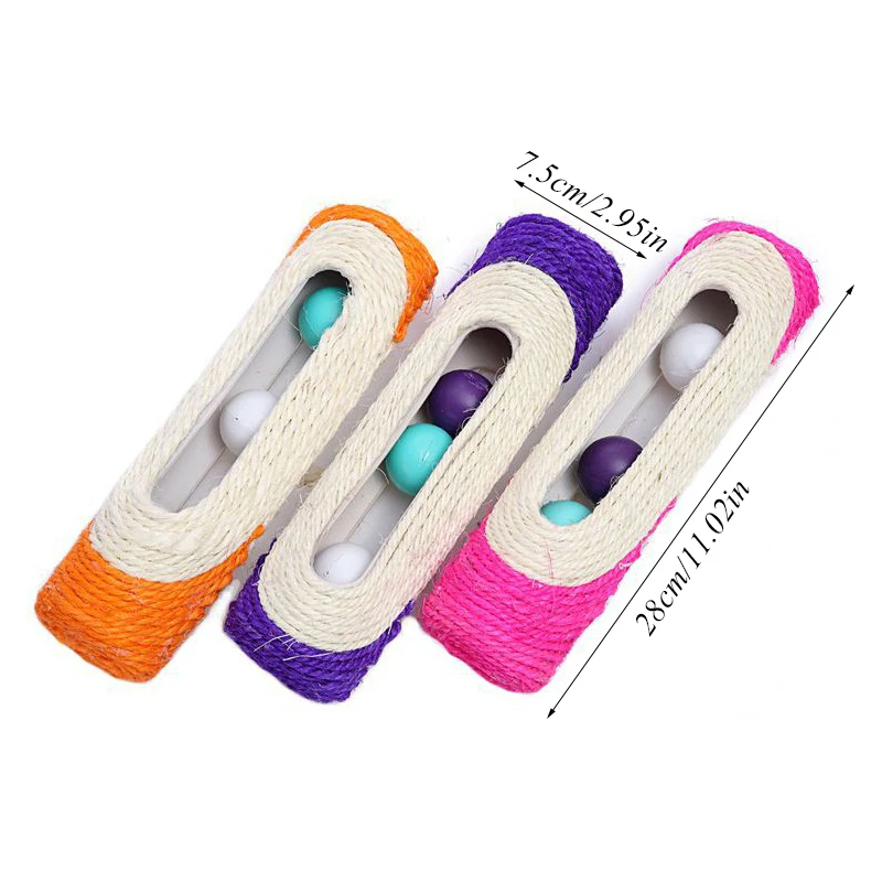 Scratching Post Sisal Hemp Rollers Funny Sound Ball Teaser Pet Toys New Cat Scratching Board Creative Cat Toy Long Roller
Scratching Post Sisal Hemp Rollers Funny Sound Ball Teaser Pet Toys New Cat Scratching Board Creative Cat Toy Long Roller