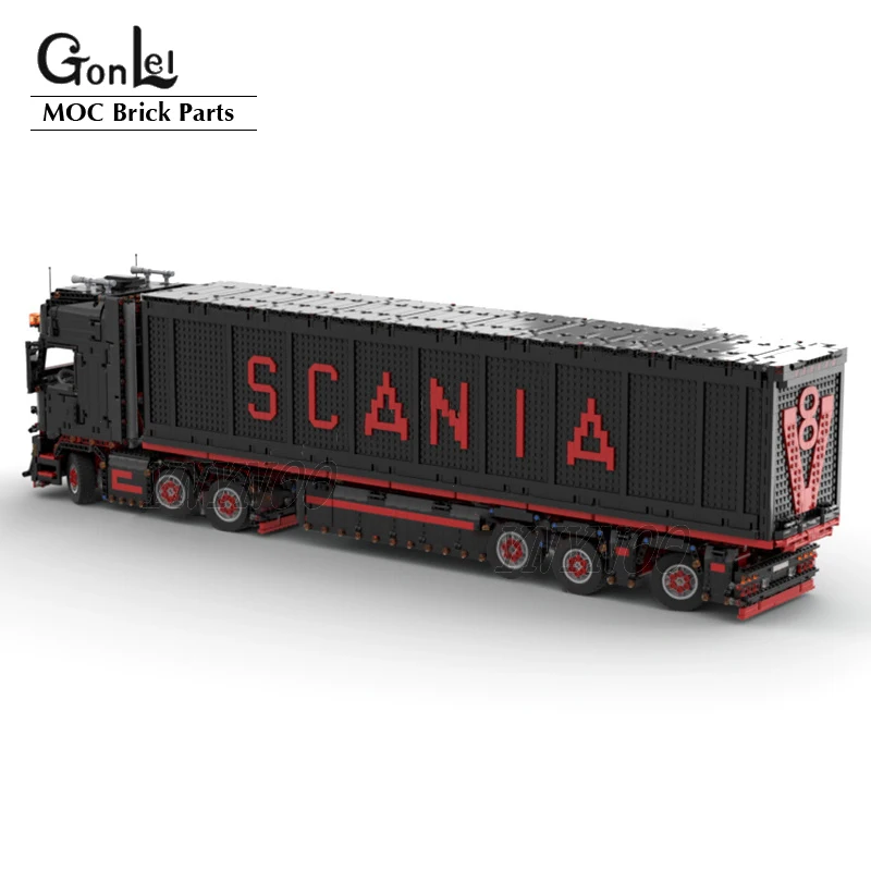Новый грузовик Scania R 620, прицеп, Инженерная техника, Радиоуправляемый строительный блок с дистанционным управлением, модель «сделай сам», сб...
Новый грузовик Scania R 620, прицеп, Инженерная техника, Радиоуправляемый строительный блок с дистанционным управлением, модель «сделай сам», сб...