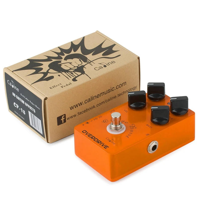Caline CP-18 Burst Overdrive Guitar Effect Pedal Orange Amplifier Guitar Pedal Accessories Parts
Caline CP-18 Burst Overdrive Guitar Effect Pedal Orange Amplifier Guitar Pedal Accessories Parts
