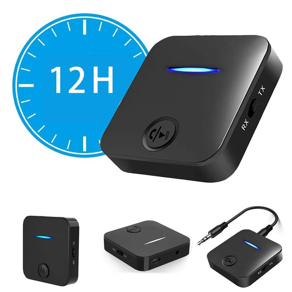 Bluetooth 5.0 Receiver And Transmitter Audio Music Stereo Wireless Adapter RCA 3.5MM AUX Jack For Speaker TV Car PC
Bluetooth 5.0 Receiver And Transmitter Audio Music Stereo Wireless Adapter RCA 3.5MM AUX Jack For Speaker TV Car PC