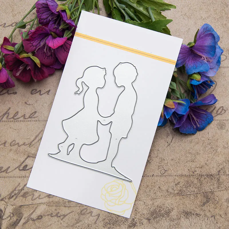 Boy and Girl Metal Cutting Dies for DIY Scrapbooking Crafts Dies Cut Stencils Maker Photo Album Template Handmade Decoration
Boy and Girl Metal Cutting Dies for DIY Scrapbooking Crafts Dies Cut Stencils Maker Photo Album Template Handmade Decoration