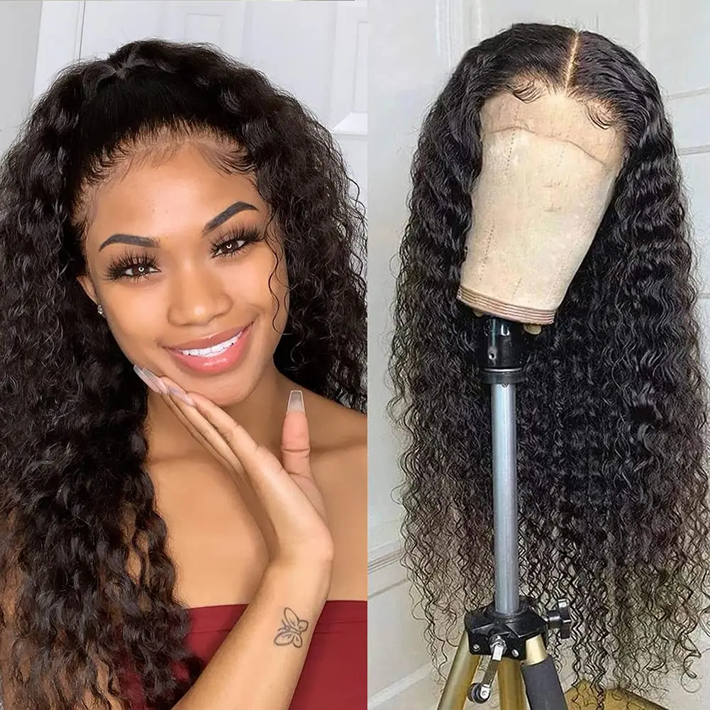 Websterwigs Deep Wave Hair Wigs Black Color Synthetic Heat Resistant Fiebr Hair Glueless Curly Wigs For Black Women Perruque
Websterwigs Deep Wave Hair Wigs Black Color Synthetic Heat Resistant Fiebr Hair Glueless Curly Wigs For Black Women Perruque