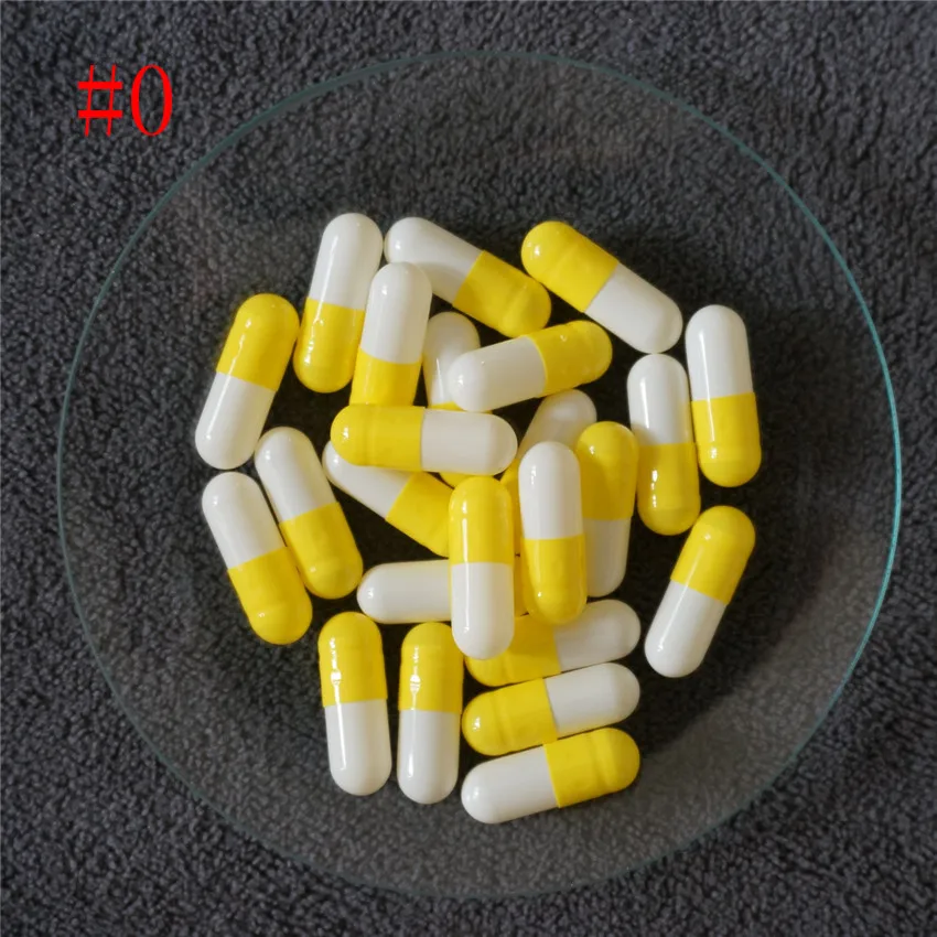 0# 5000pcs 0 Size Refillable Hard Gelatin Yellow and White Capsules, DIY Empty Portable Capsules ,Joined or Separated Capsules
0# 5000pcs 0 Size Refillable Hard Gelatin Yellow and White Capsules, DIY Empty Portable Capsules ,Joined or Separated Capsules