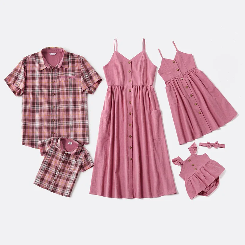 Mother Daughter Dress Family Matching Clothes Mommy and Me Dresses Clothes Matching clothes for father and son Toddlers Outfits
Mother Daughter Dress Family Matching Clothes Mommy and Me Dresses Clothes Matching clothes for father and son Toddlers Outfits