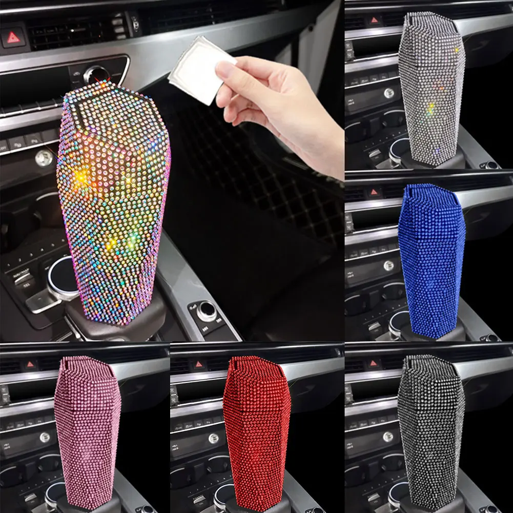 Car Trash Can with Lid Shiny Diamond Crystal Trash Bin Leak proof Universal Car Organizer Center Console Garbage Bin Accessories
Car Trash Can with Lid Shiny Diamond Crystal Trash Bin Leak proof Universal Car Organizer Center Console Garbage Bin Accessories