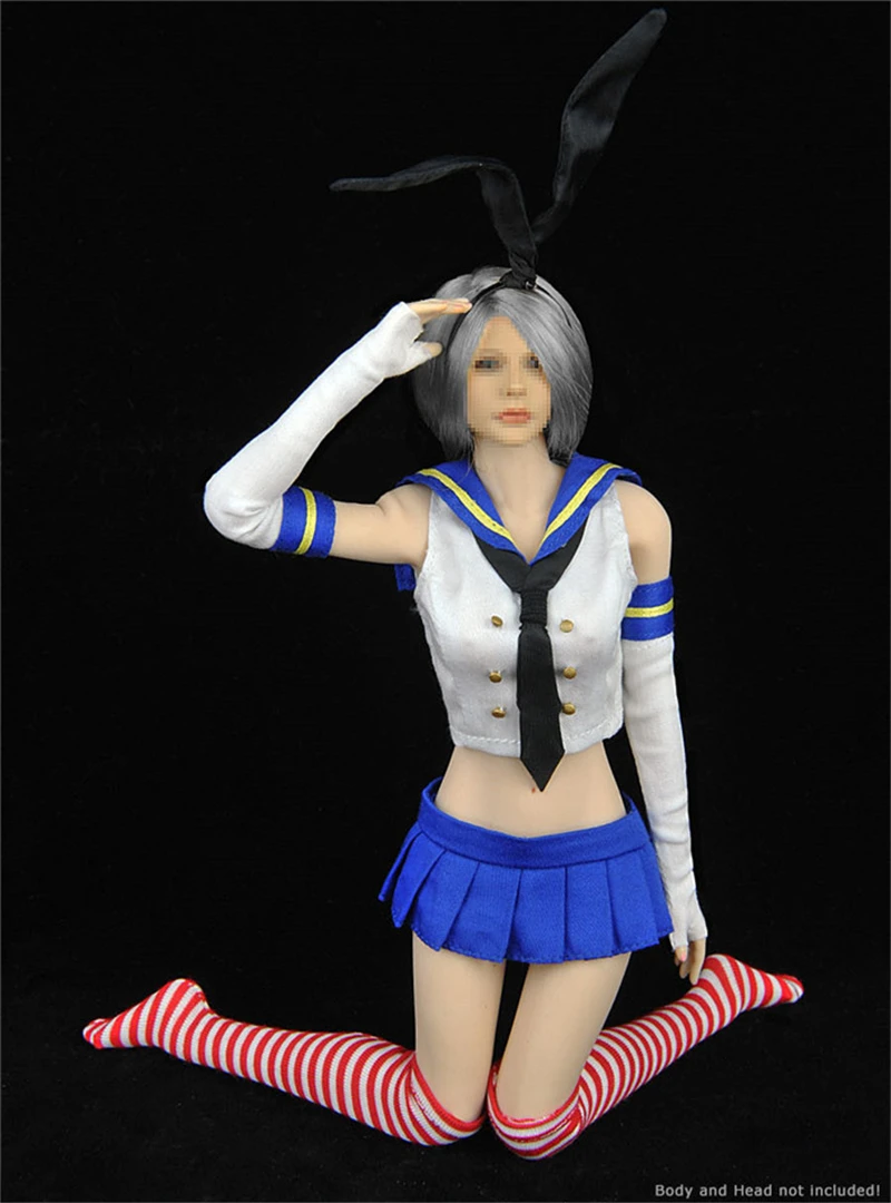 1/6 масштаб сексуальный матросский Кролик для девочек, костюм, одежда для 12-дюймовой женской фигурки, бесшовное тело, кукла, игрушка, аксессуа...
1/6 масштаб сексуальный матросский Кролик для девочек, костюм, одежда для 12-дюймовой женской фигурки, бесшовное тело, кукла, игрушка, аксессуа...