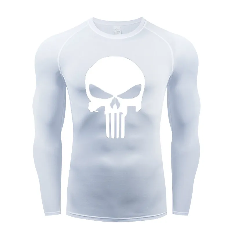Men Skull Long Sleeve T shirt MMA Rashgard Running Jersey Compression Shirts Gym T-shirt Fitness Sport Underwear Shirt Men
Men Skull Long Sleeve T shirt MMA Rashgard Running Jersey Compression Shirts Gym T-shirt Fitness Sport Underwear Shirt Men