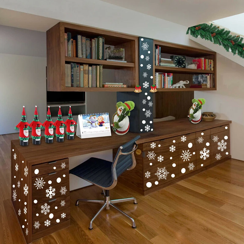 48 pcs snowflake electrostatic Sticker Glass window kids room winter home decoration Christmas Wall Stickers Decal wallpape
48 pcs snowflake electrostatic Sticker Glass window kids room winter home decoration Christmas Wall Stickers Decal wallpape