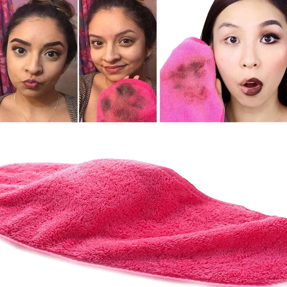 Makeup Remover 18x40cm Microfiber Cloth Pad Cleansing Tool Towel soft reusable cotton pads Cloth Lazy Face Care Makeup Beauty
Makeup Remover 18x40cm Microfiber Cloth Pad Cleansing Tool Towel soft reusable cotton pads Cloth Lazy Face Care Makeup Beauty