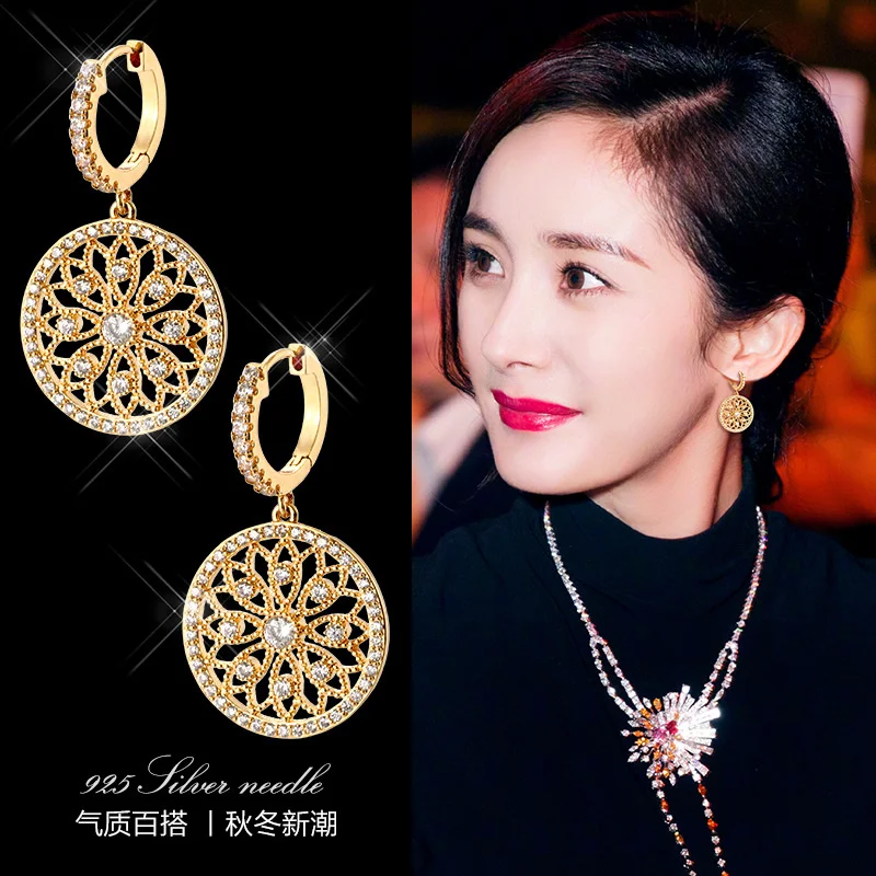 Silver Needle 2021 Hyperbole Favourite Earring for Girls Luxurious Party
