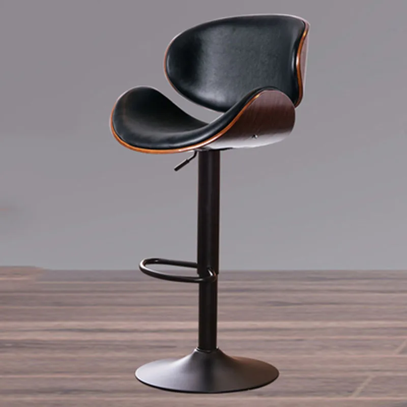 Bar chair modern simple home back high stool bar coffee shop milk tea shop chair front desk chair
Bar chair modern simple home back high stool bar coffee shop milk tea shop chair front desk chair
