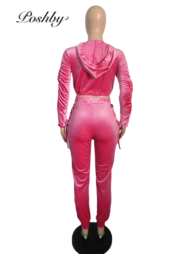 Poshby Casual Two Piece Sets Jogger Women Long Sleeve Hooded Zipper Sweatshirts Hollow Out Bandage Elastic Pants 2020 Playsuits
Poshby Casual Two Piece Sets Jogger Women Long Sleeve Hooded Zipper Sweatshirts Hollow Out Bandage Elastic Pants 2020 Playsuits