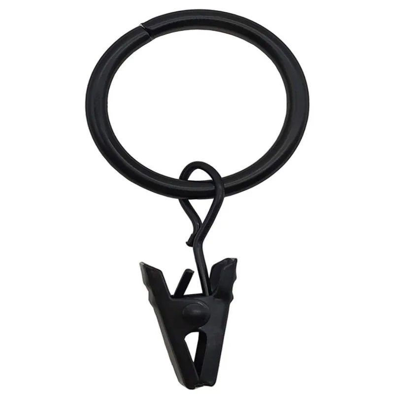 Home Decoration 100 pcs/Lot High Qaulity Shower Black Metal Curtain Rings Clamps Drapery Clips Bath Curtain Rod Clips Window
Home Decoration 100 pcs/Lot High Qaulity Shower Black Metal Curtain Rings Clamps Drapery Clips Bath Curtain Rod Clips Window