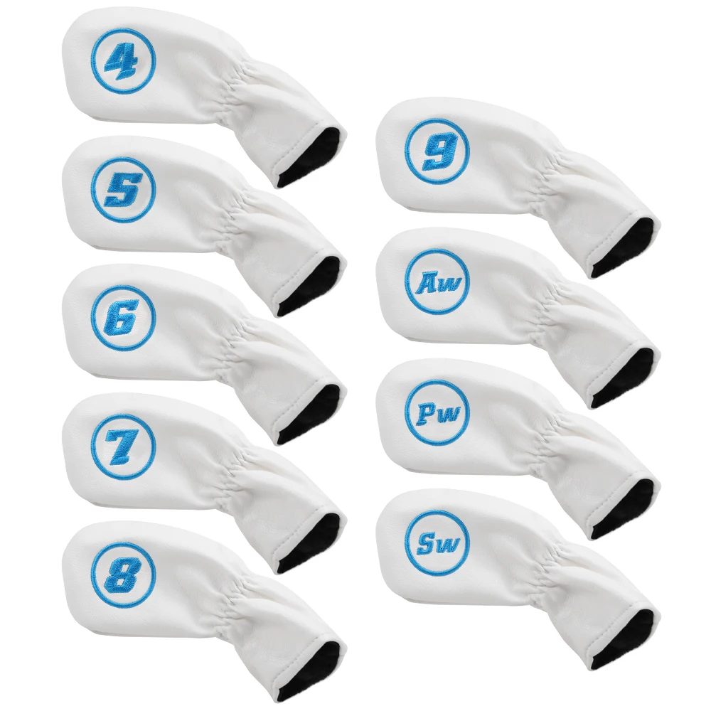 9 Pcs Golf Iron Head Cover Set Club Headcovers Elastic Band Putter Sport Head Set Driver Fairway Magnetic Closure Outdoor Sports
9 Pcs Golf Iron Head Cover Set Club Headcovers Elastic Band Putter Sport Head Set Driver Fairway Magnetic Closure Outdoor Sports