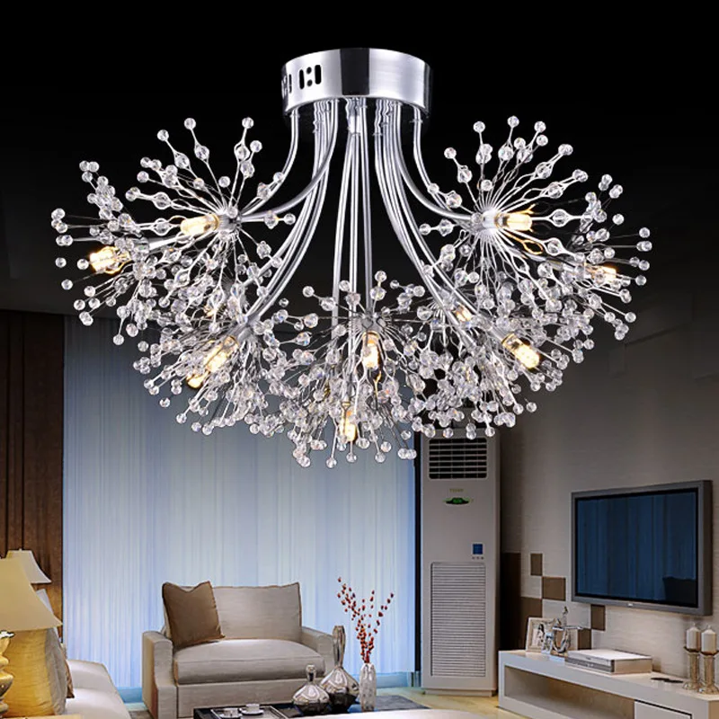 Modern LED Crystal Ceiling Lamp Living Room Dining Room Bedroom Light Creative Cafe Club KTV Dandelion Light Free Shipping
Modern LED Crystal Ceiling Lamp Living Room Dining Room Bedroom Light Creative Cafe Club KTV Dandelion Light Free Shipping