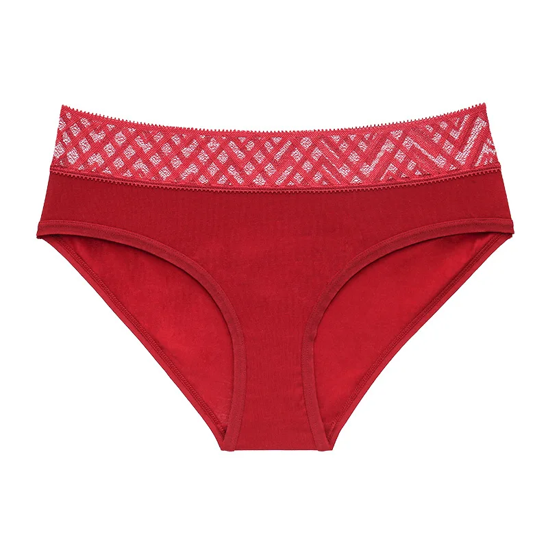 S-XXXL Large Size Pure Color Lace Waist Hollowed Simple and Comfortable Sexy Low-waist Briefs Women's Cotton Bottom Crotch Nylon
S-XXXL Large Size Pure Color Lace Waist Hollowed Simple and Comfortable Sexy Low-waist Briefs Women's Cotton Bottom Crotch Nylon