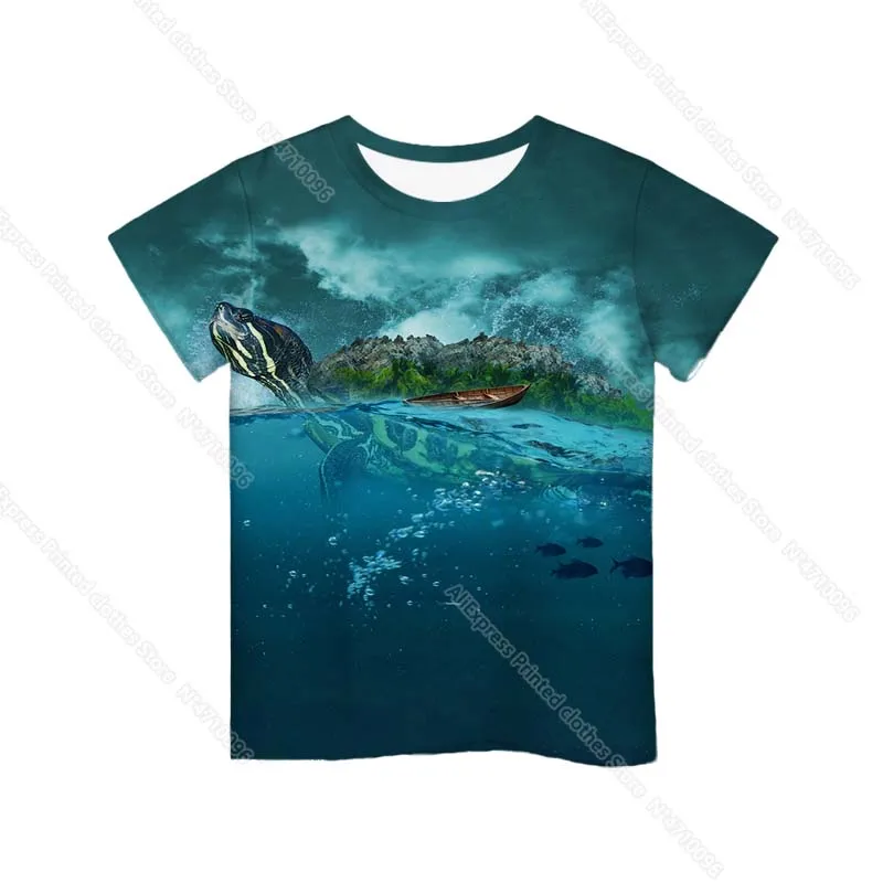Kids 3D Big Sea Fish T Shirt Children Animals Print T-shirt Boys Girls Toddler Short Sleeve Tshirt Teens Streetwear Summer Tees
Kids 3D Big Sea Fish T Shirt Children Animals Print T-shirt Boys Girls Toddler Short Sleeve Tshirt Teens Streetwear Summer Tees