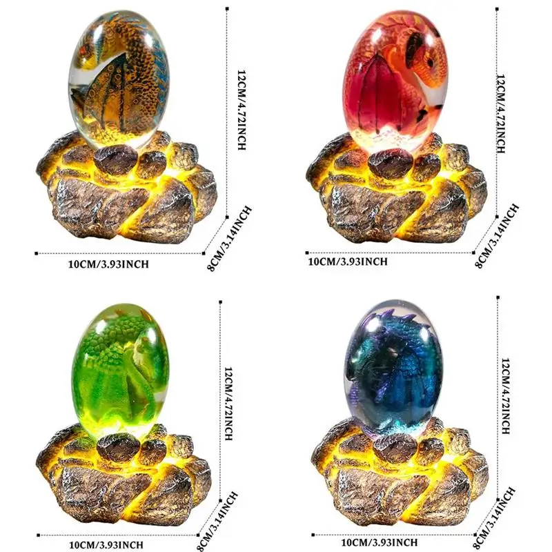 8Styles Dinosaurs Eggs Base Glowing Resin Lava Dinosaurs Egg Home Ornaments Collections and Gifts for Friend Dragon Collection
8Styles Dinosaurs Eggs Base Glowing Resin Lava Dinosaurs Egg Home Ornaments Collections and Gifts for Friend Dragon Collection