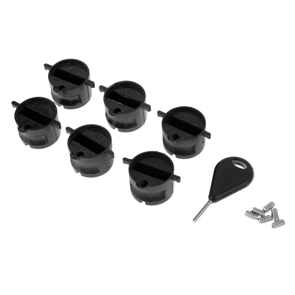 Portable 6Pcs Surf Fins Plug With Grub Screws For Water Sports Surfboard Fin Box With A Fin Key
Portable 6Pcs Surf Fins Plug With Grub Screws For Water Sports Surfboard Fin Box With A Fin Key