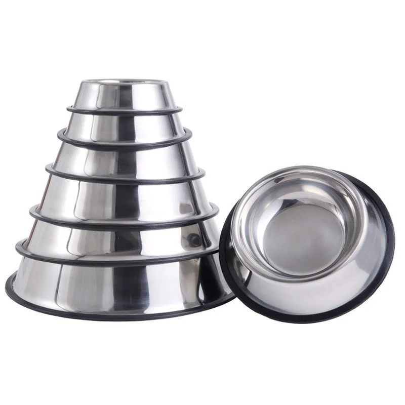 Pet bowl Stainless steel dog bowl Durable cat bowl footprint Pet food bowl Multi-size pet feeder
Pet bowl Stainless steel dog bowl Durable cat bowl footprint Pet food bowl Multi-size pet feeder