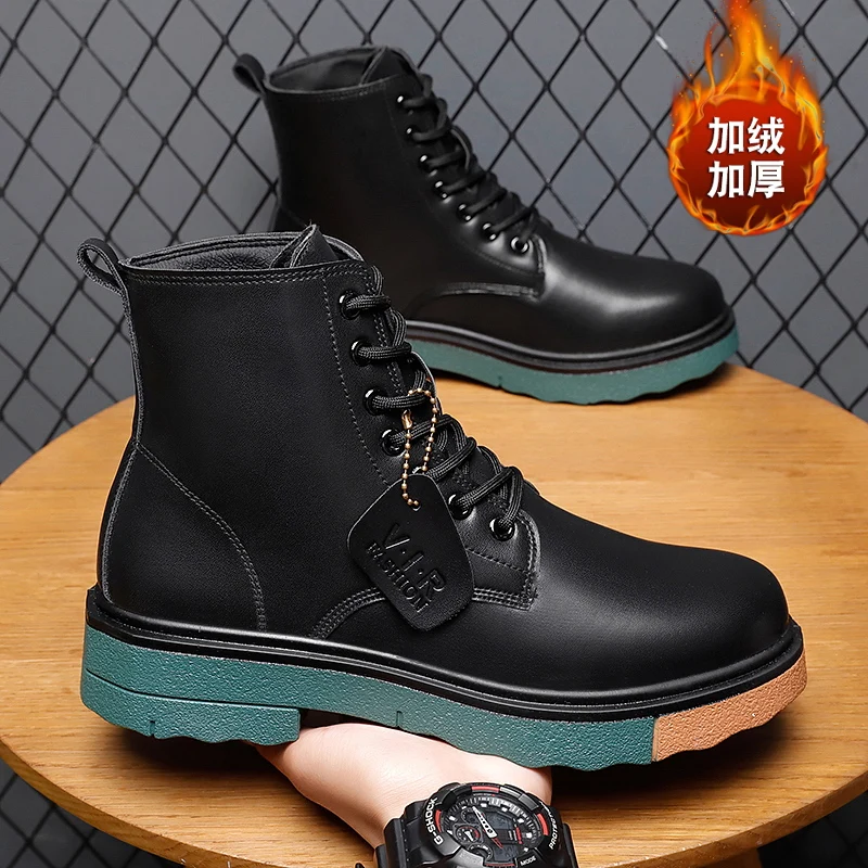 New Winter Men Snow Boots Outdoor Waterproof Men Sneakers Plush Warmth Men Boots Winter Men Hiking Boots Men Shoes Size 39-44
New Winter Men Snow Boots Outdoor Waterproof Men Sneakers Plush Warmth Men Boots Winter Men Hiking Boots Men Shoes Size 39-44