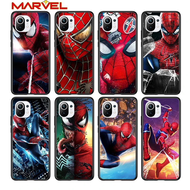 Spiderman Marvel for Xiaomi Mi 11 10T Note 10 Ultra 5G 9 9T SE 8 A3 A2 A1 6X Pro Play F1 Lite 5G Black Phone Case
Spiderman Marvel for Xiaomi Mi 11 10T Note 10 Ultra 5G 9 9T SE 8 A3 A2 A1 6X Pro Play F1 Lite 5G Black Phone Case