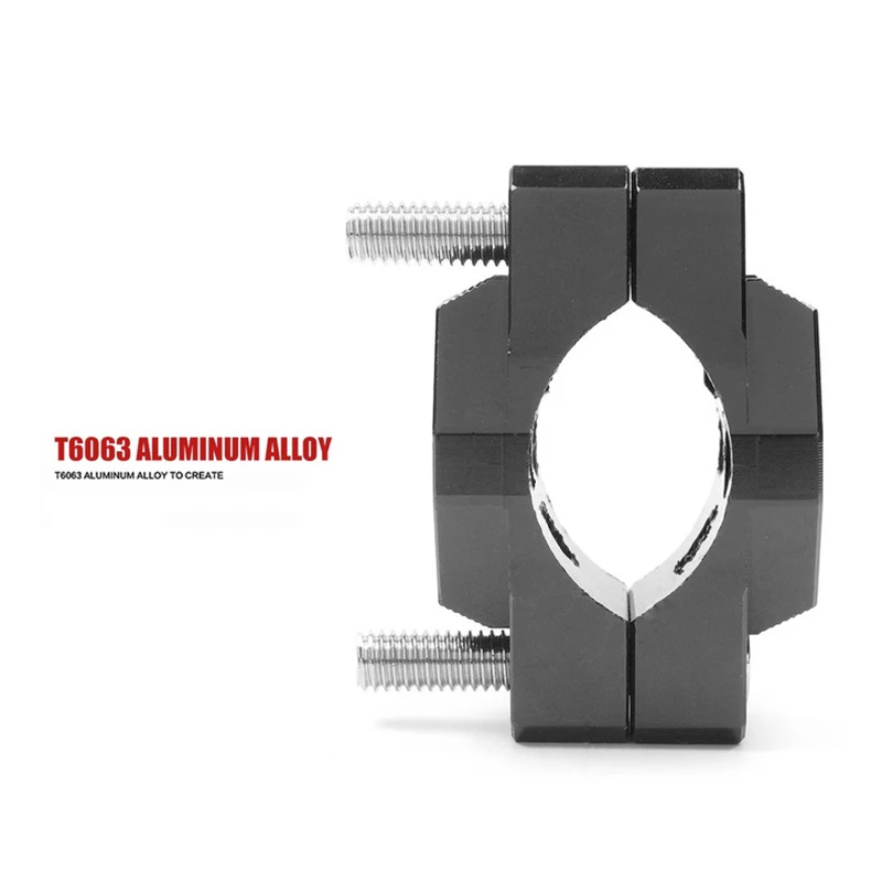 Motorcycle Handlebar Clamp Spotlight Bracket Spotlight Fixed Clip Universal Motorcycle Handlebar Clip
