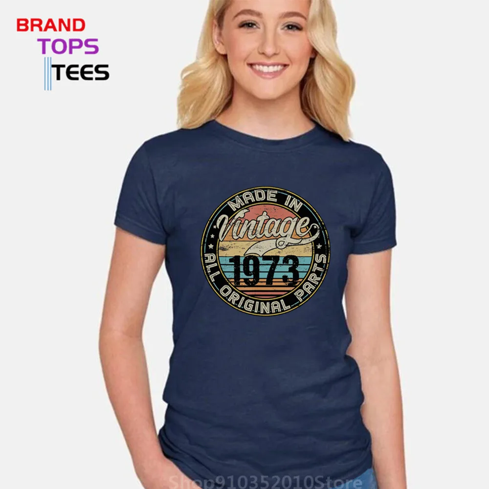 Custom Thanksgiving Day Tee Shirt Classic 47th Birthday Gift Womens Vintage 1973 All Original Parts T shirt Mother's Day T-Shirt
Custom Thanksgiving Day Tee Shirt Classic 47th Birthday Gift Womens Vintage 1973 All Original Parts T shirt Mother's Day T-Shirt