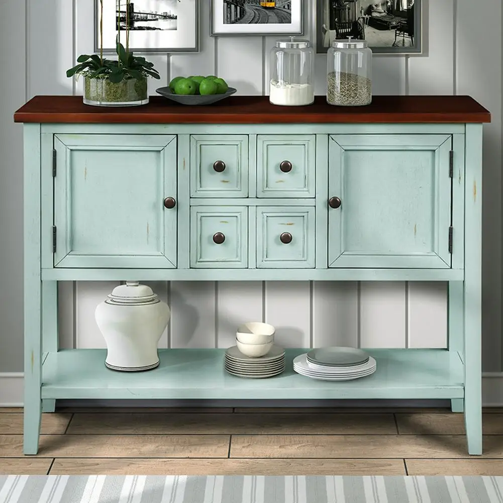 Solid Wood Console Table With Bottom Frame With 2 Drawers & 1 Open Shelf Provide Suitable For Dining Room And Living Room White
Solid Wood Console Table With Bottom Frame With 2 Drawers & 1 Open Shelf Provide Suitable For Dining Room And Living Room White